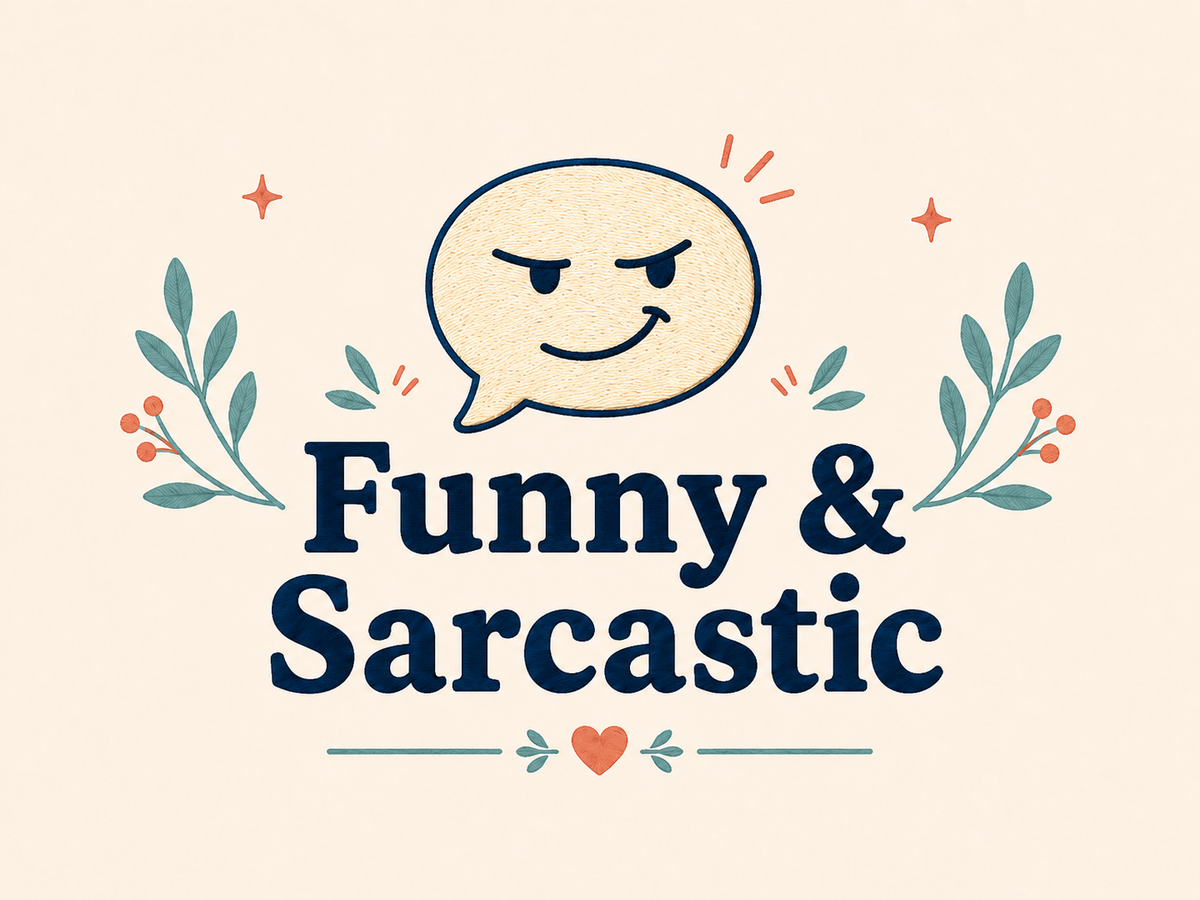 Funny & Sarcastic