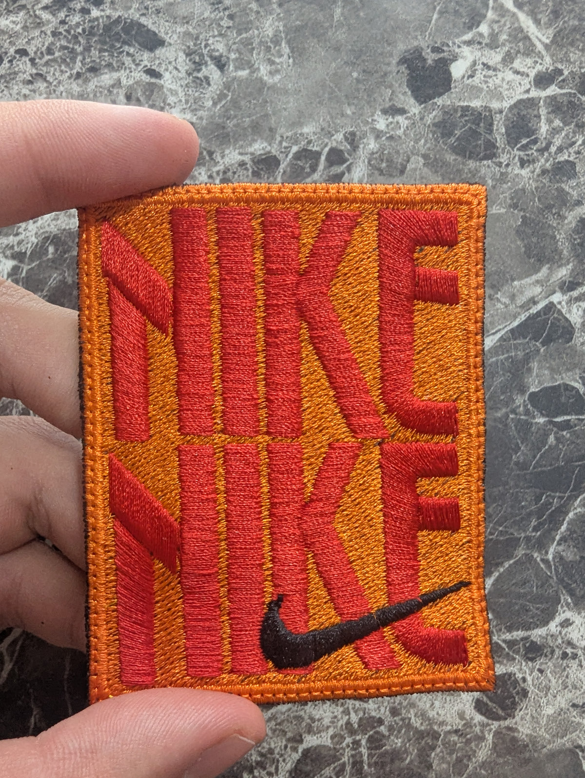 Retro Athletic Typography Embroidery Design
