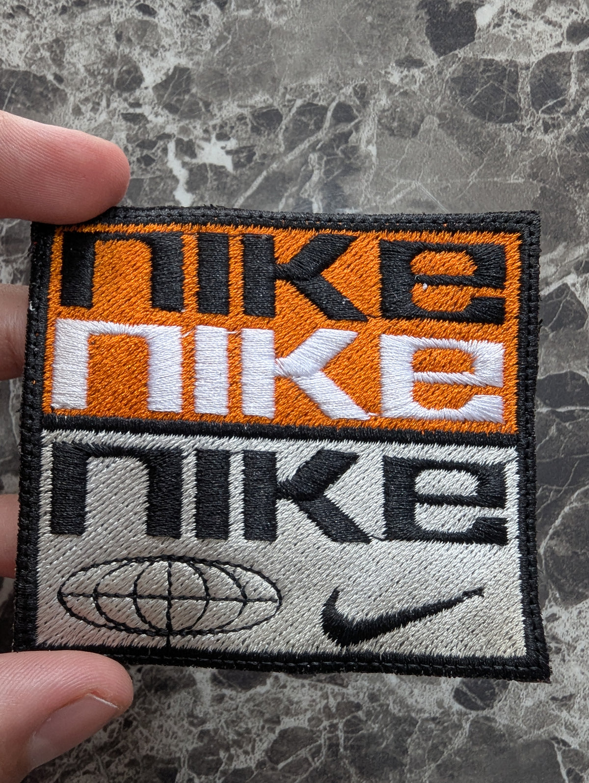 Retro Athletic Logo Embroidery Design