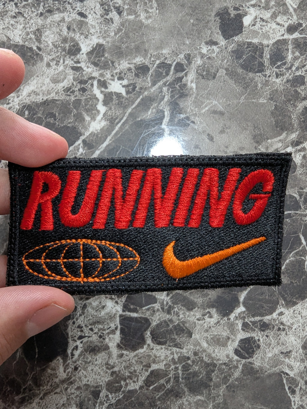 Running Sports Embroidery Design