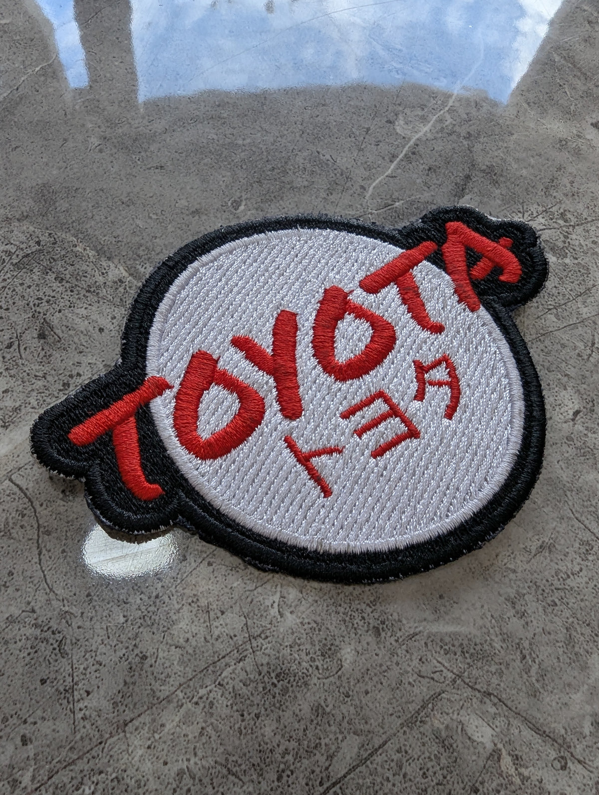 Japanese Auto Badge Machine Embroidery Design