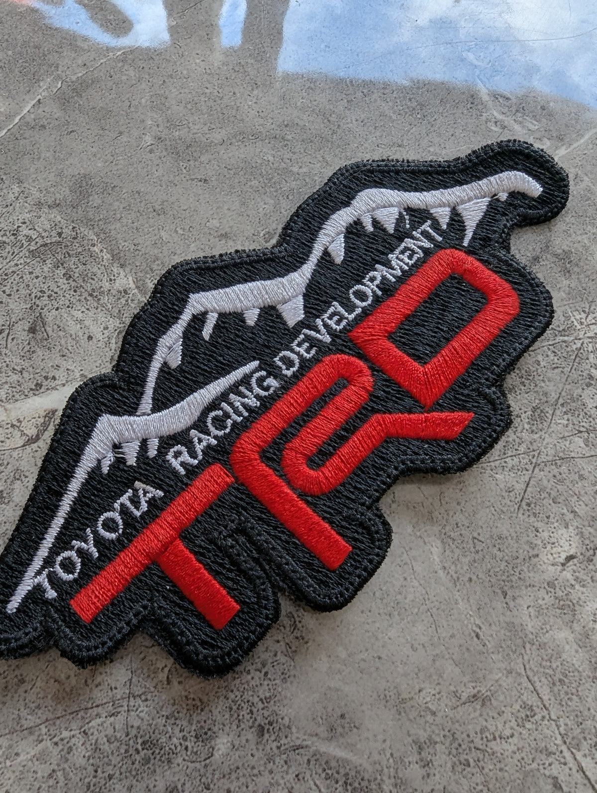 TRD Mountain Off Road Embroidery Design
