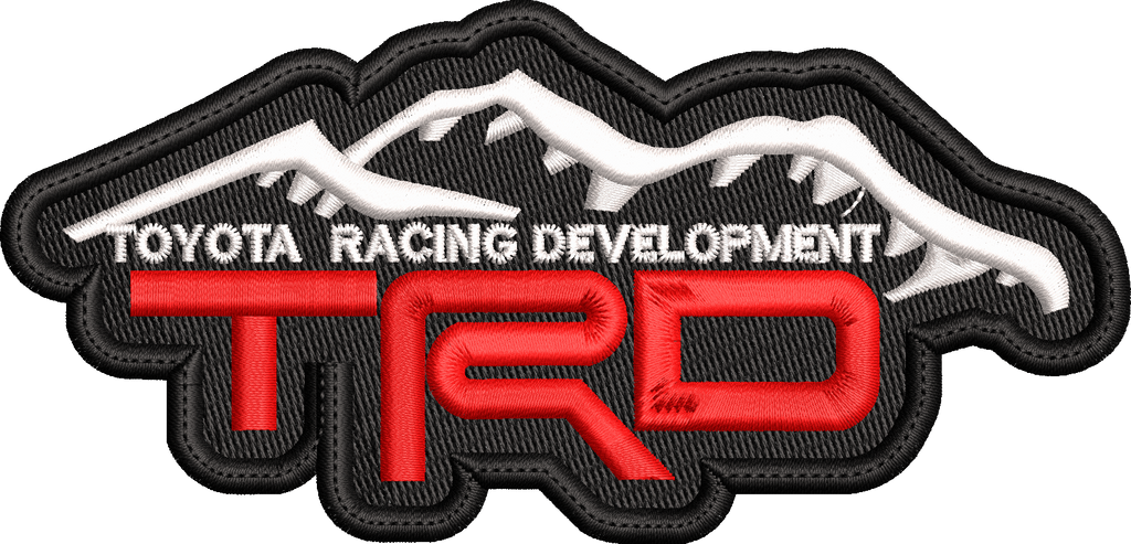 TRD Mountain Off Road Embroidery Design