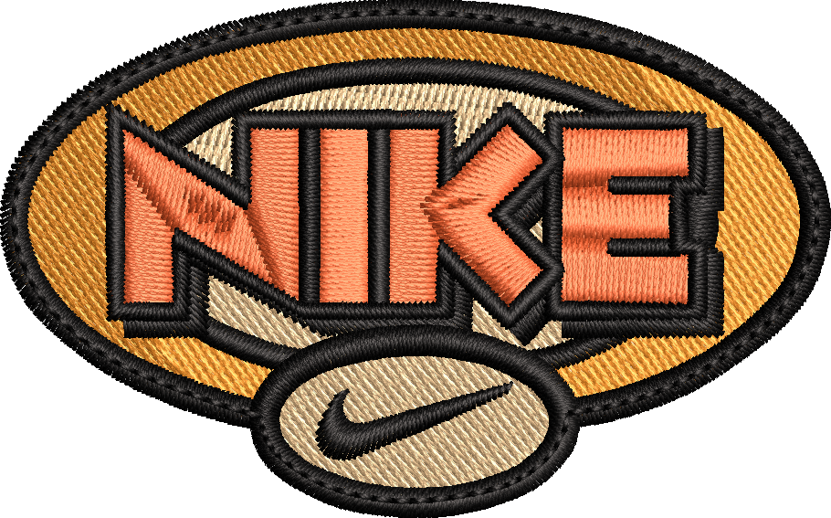 Retro Athletic Badge Machine Embroidery Design
